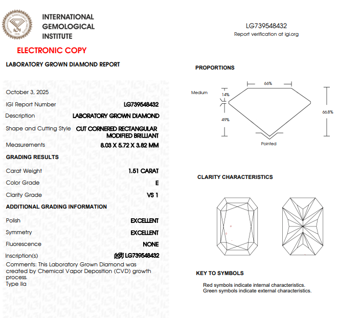 2.51cts Radiant Cut & Pear Cut Lab-Grown Diamond Trilogy Ring – 14ct Yellow Gold