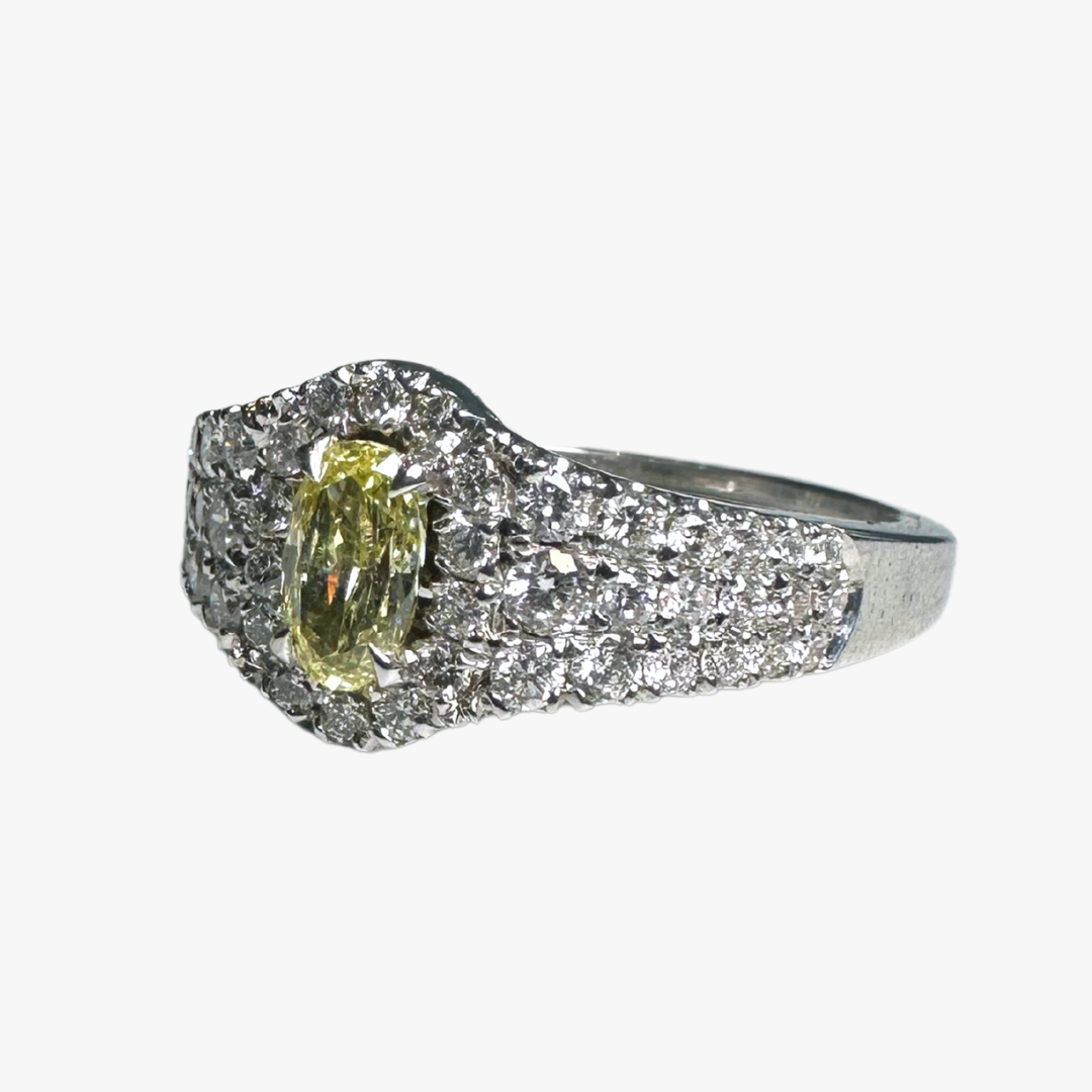 Fancy Yellow Diamond Ring