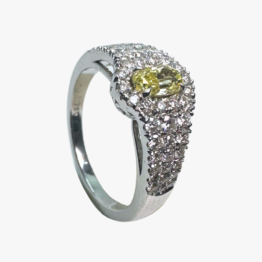Fancy Yellow Diamond Ring