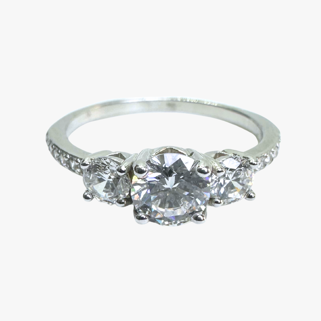 Round Solitaire Ring GIA Certified D/SI1 1.87cts