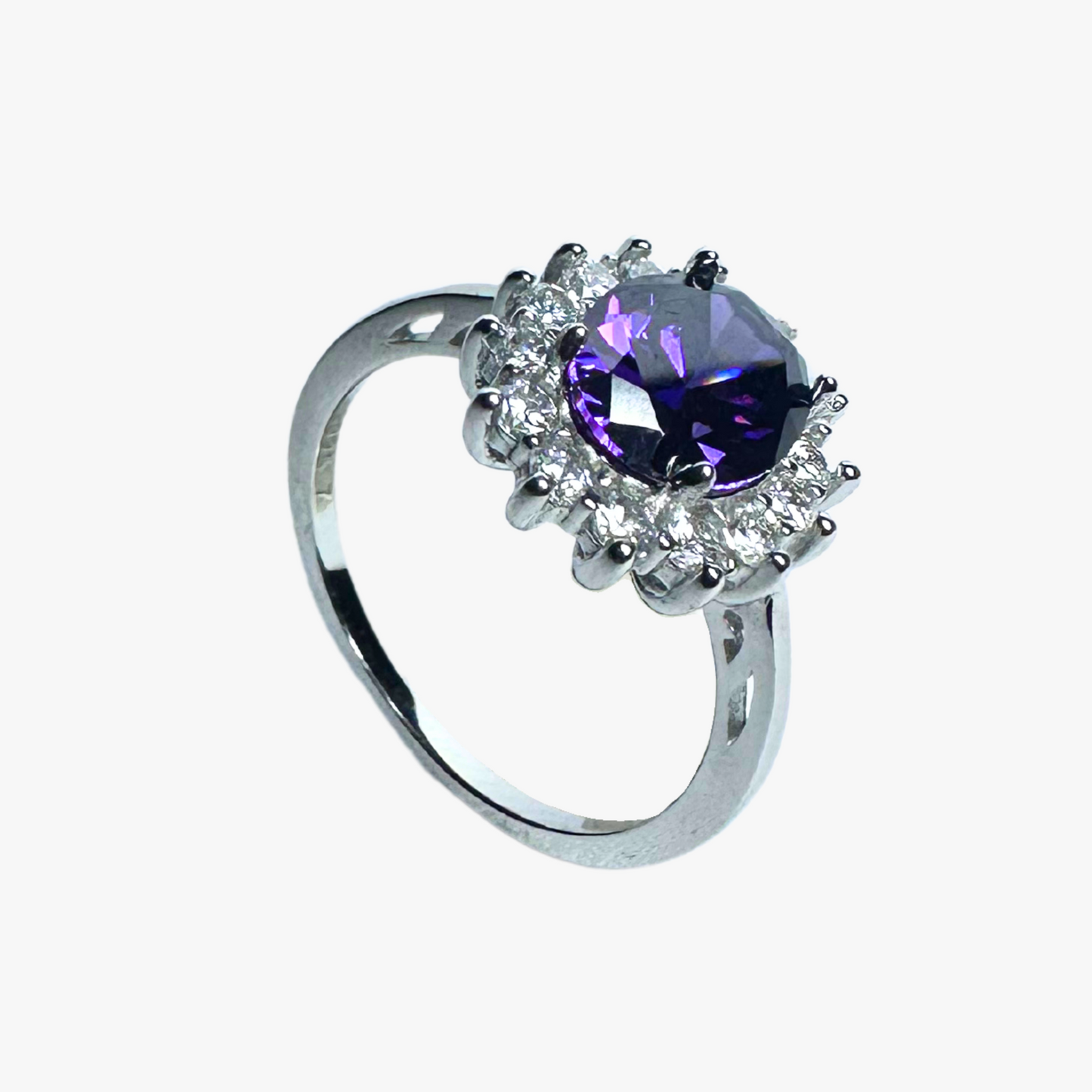 Classic Oval Halo Ring