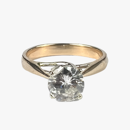 Round Solitaire Ring