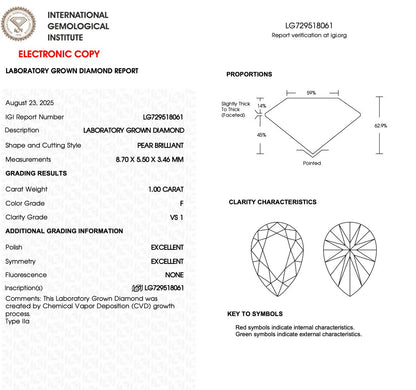 6.41cts Oval Cut Lab-Grown Diamond Trilogy Ring – 18ct Yellow Gold | 3 IGI Certificates