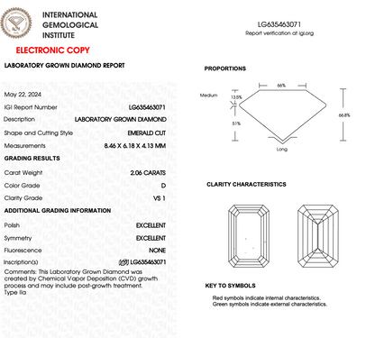 2.86ct Lab Grown Emerald Cut Diamond Ring with Marquise Side Stones in 14ct Yellow Gold