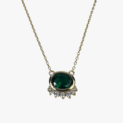 Emerald Serenity Necklace