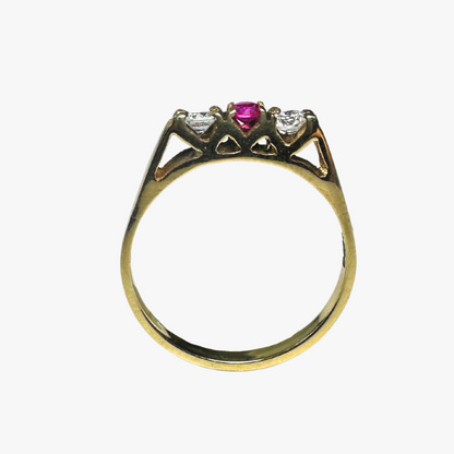 Three-Stone Brilliance Ring