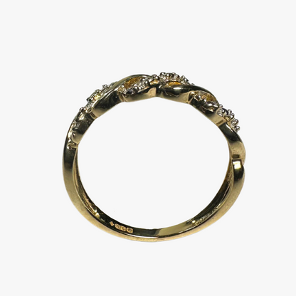 Endless Half-Eternity Ring