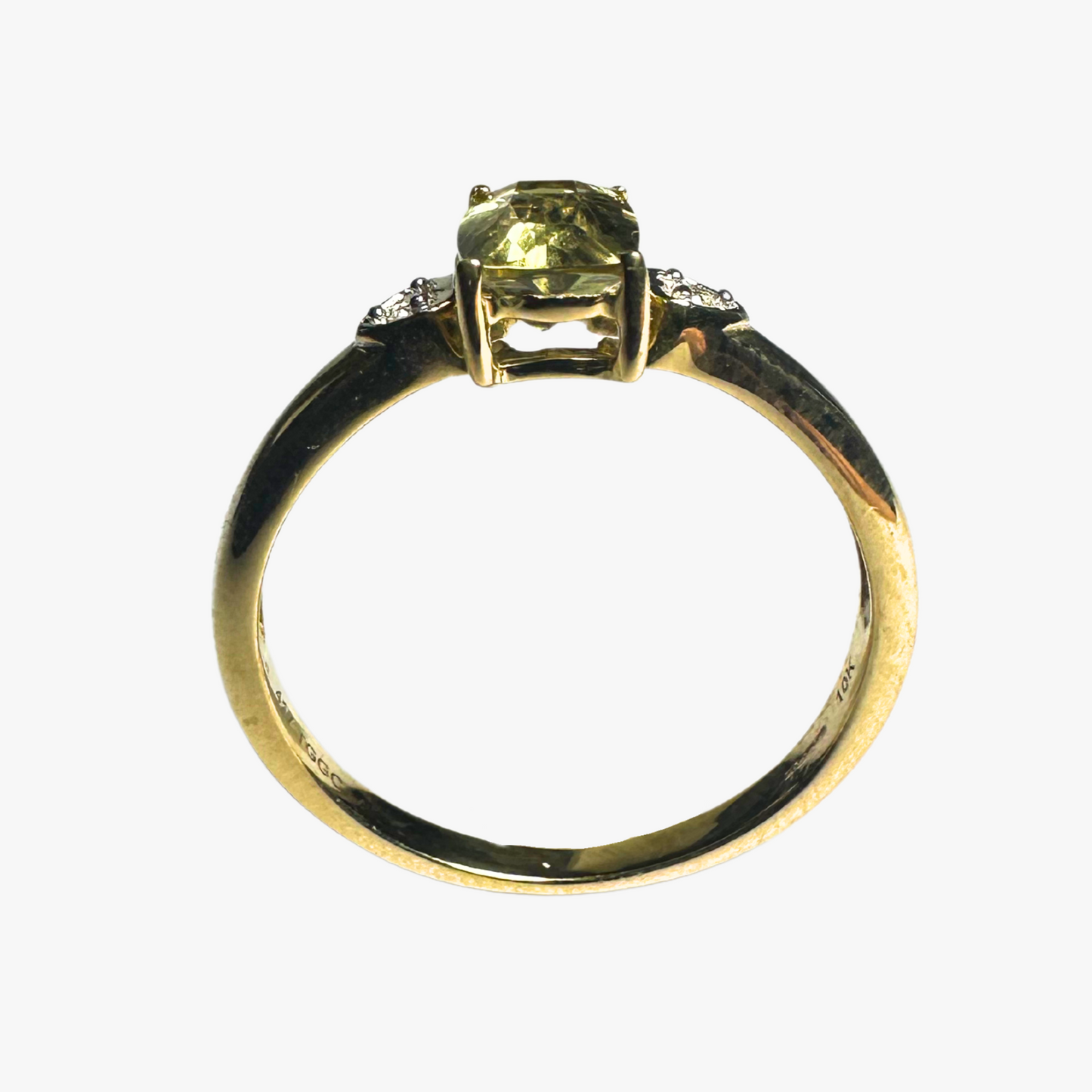 Elegant Three-Stone Ring