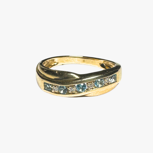 Elegant Channel Set Ring