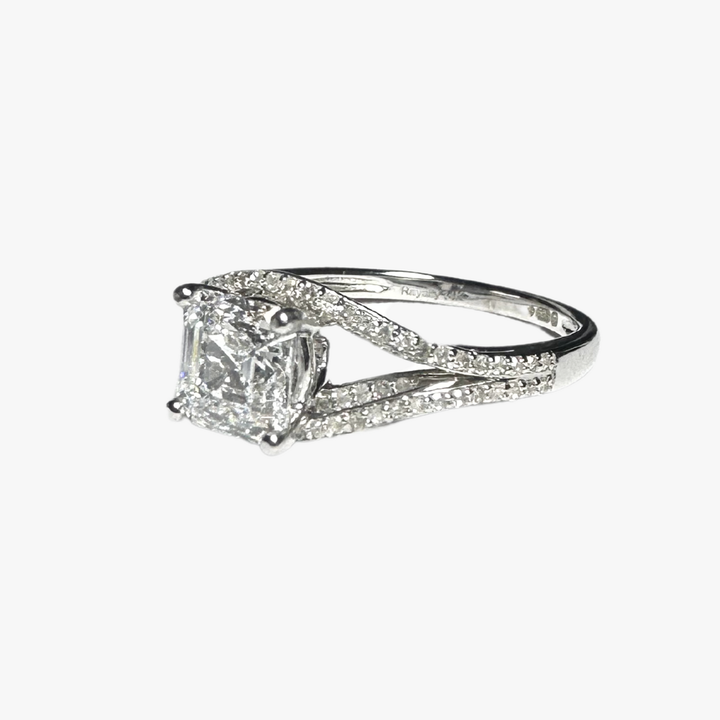 Asscher Splendor Ring