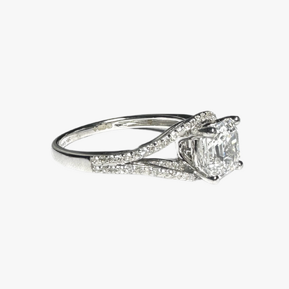 Asscher Splendor Ring