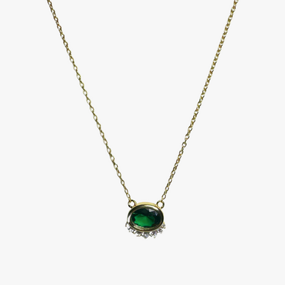 Emerald Serenity Necklace