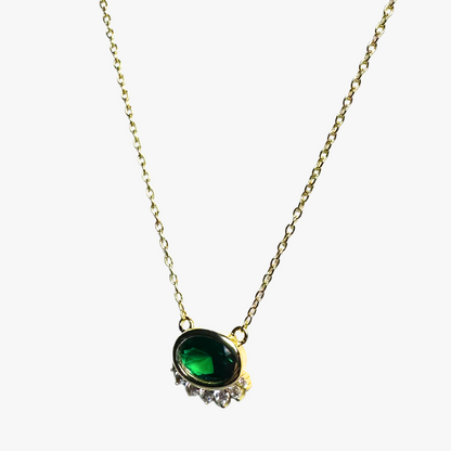 Emerald Serenity Necklace