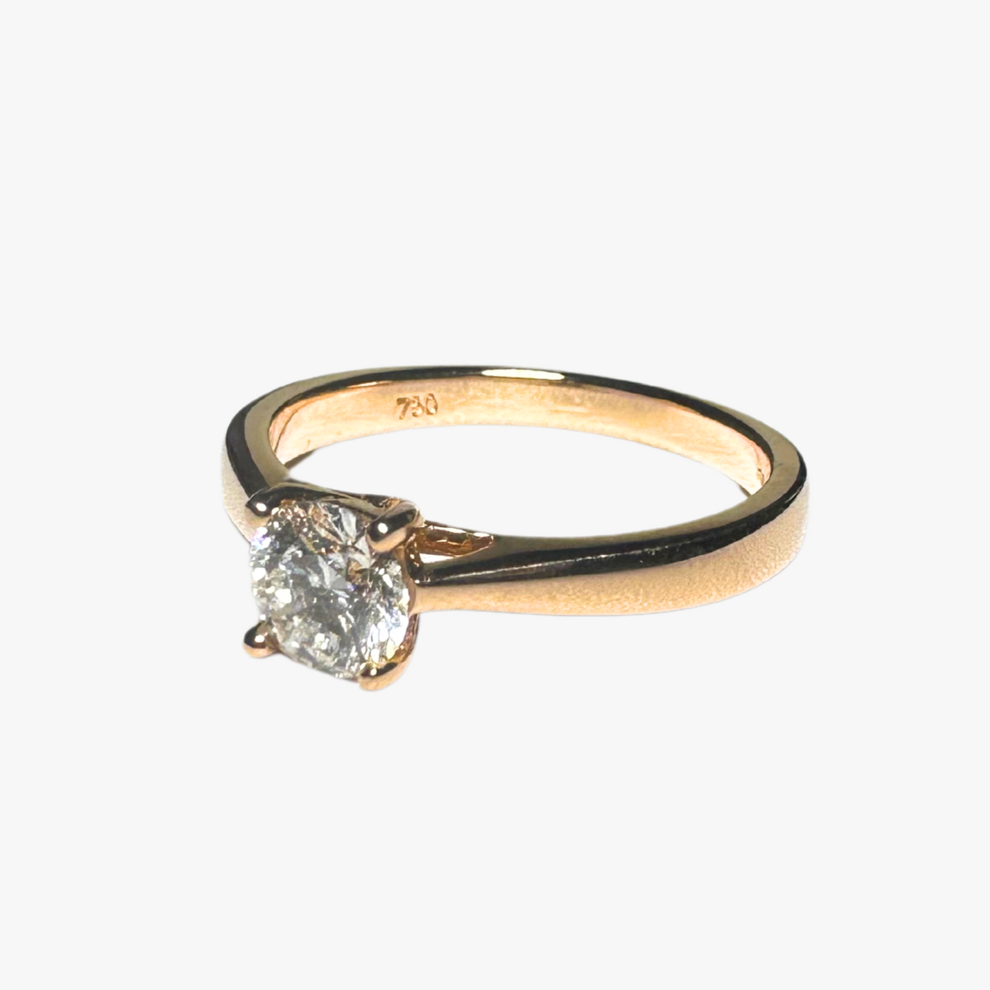 Round Solitaire Ring