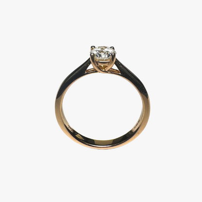 Round Solitaire Ring