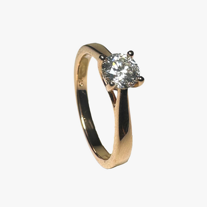 Round Solitaire Ring