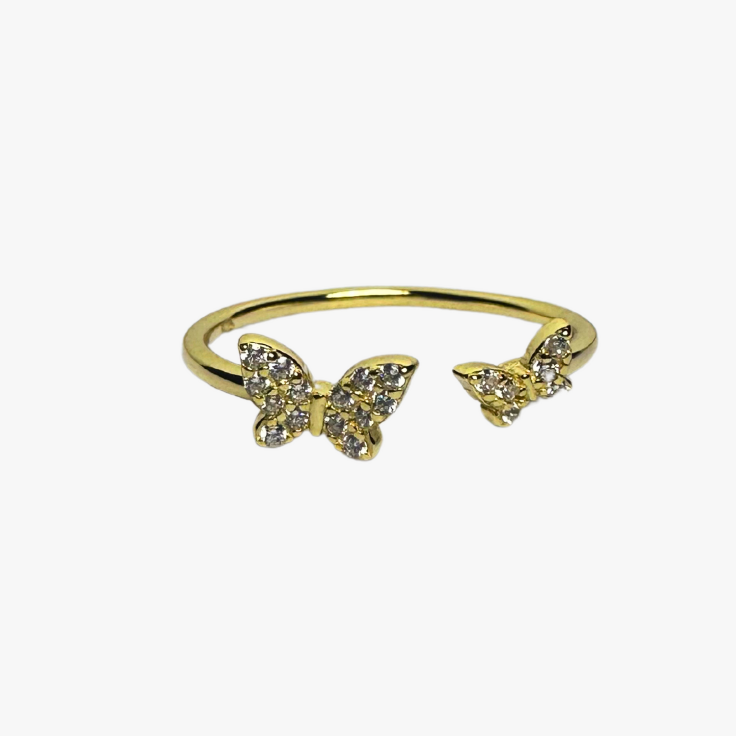 Graceful Butterfly Ring