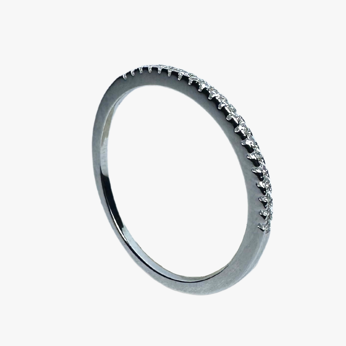 Elegant Half-Eternity Ring