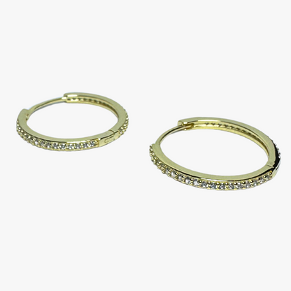 Allira Luxe Hoop Earrings